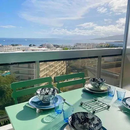 Vue Mer, Climatisation, 10 Min Des Plages Apartmán Antibes
