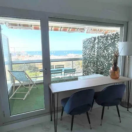 Vue Mer, Climatisation, 10 Min Des Plages Apartmán Antibes