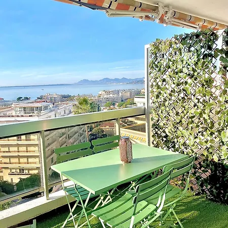 Vue Mer, Climatisation, 10 Min Des Plages * Antibes