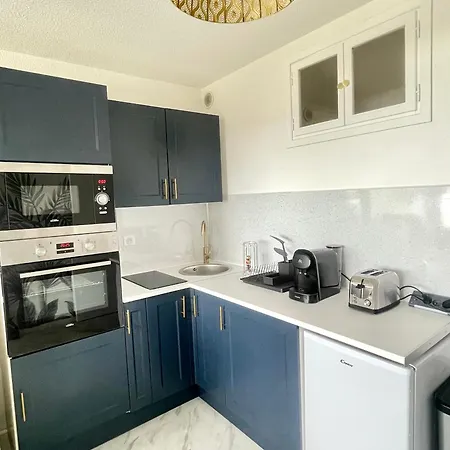 Vue Mer, Climatisation, 10 Min Des Plages Apartman